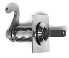 fasteners, can be used with stainless steel levers Hatch