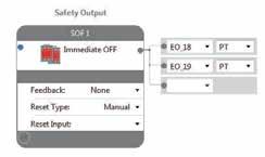 Configure the Outputs 3. Change the Reset Input to SMF 3.