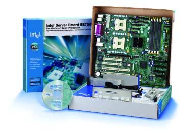 The Boxed Intel Server Board SE70VB Delivering the hardware, software, and documentation you need to build powerful and versatile solutions quickly and easily. Included for easy integration: 1.