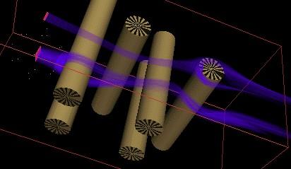Flow Volumes : simulated smoke