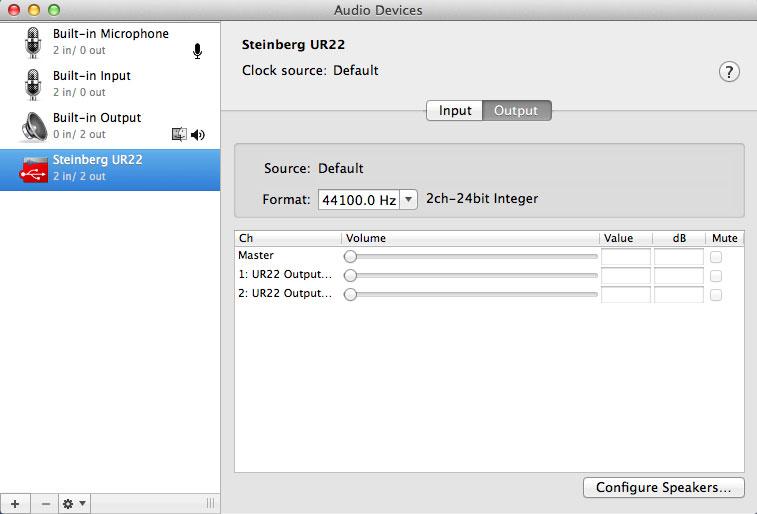 Mac Tips How to select the sample rate Select the sample rate of the device via the Audio MIDI Setup.