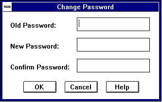 Figure 7-1: Change Password Dialog Box If you are installing a password for the first time, type the default password, adaptec in the Old Password field (password is case sensitive).