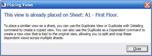 This is however NOT the default setting in the Revit Export CAD Formats dialog. Please use the 'All views and sheets in the Model' setting: Revit Views Views can only exist once on one Sheet.