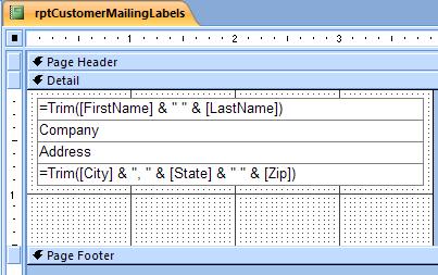 More Properties Caption property Label: sets a label s text Tab Control Page: sets the page s tab text Form/Report: sets the Title Bar text for form/report s window (lib?