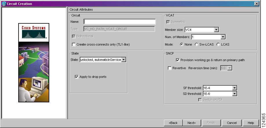 Chapter 6 Before You Begin LCAS Sets the VCAT circuit to use LCAS. With LCAS, you can add or delete members without interrupting the operation of uninvolved members.