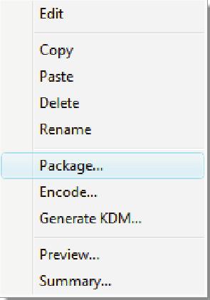 Make a new folder for the DCP. Assign a name to the Composition package (PKL) in the Name text box. Check Sign PKL to add a digital signature to the Packing List.