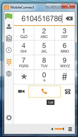 USING THE COMPUTER APP (DIAL PAD) This function is very simple. This will make a phone call for you. Click the phone number you want to dial.