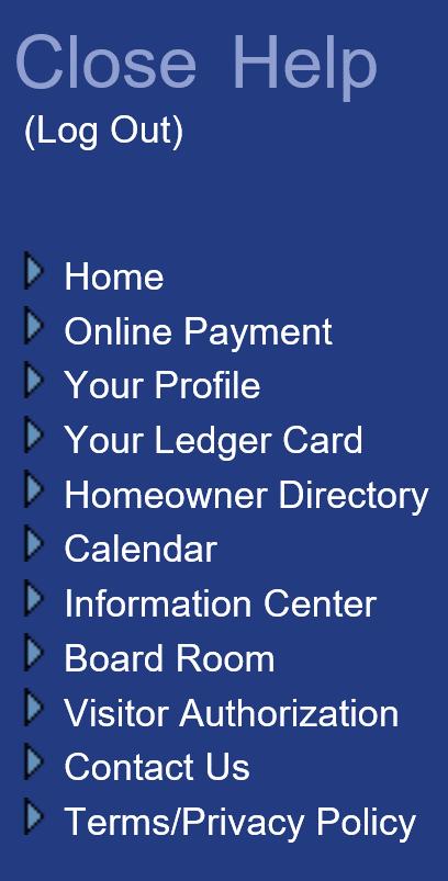 For this service to work properly homeowners must register to receive eblasts by checking the box indicated.