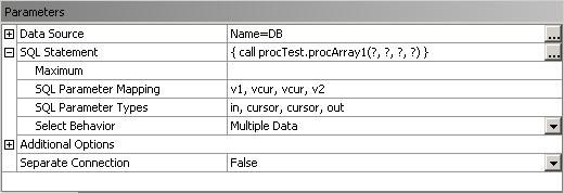 The ODBC protocol does not support Oracle VARRAY (it is not possible to return a VARRAY from a stored procedure).