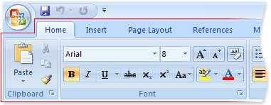 What s new in Word 2007 1- Word2007 Interface Figure 1. Ribbon Word 2007 interface has changed from the previous versions. The menus and toolbars are now replaced with the Ribbon (see Figure 1).