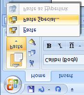 WORD 2007 FOUNDATION - PAGE 32 The Office Clipboard Open a document called Office Clipboard.