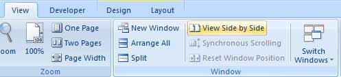 Before continuing, use the Maximize icon (top-right of each document window), to maximize each document window.