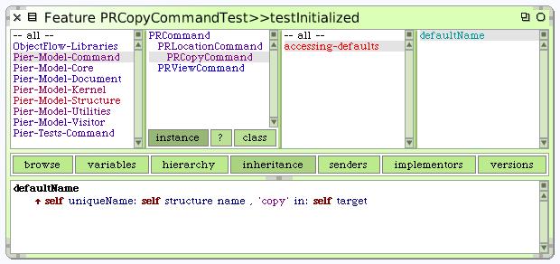 A schema of the feature-centric environment is shown in Figure 1. (1) is the test runner which is not directly part of the feature-centric environment but a separated tool.