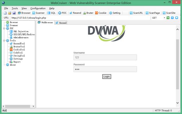 CYBER SECURITY ENROLLMENT NO The first challenge of DVWA is how to login it.