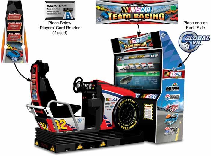 NASCAR Team Racing Upgrade Instructions Figure 1. Artwork Placement Setting Up an External USB Drive Perform the following steps to use an external USB DVD-ROM drive to install the software.