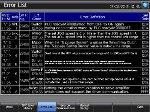 screen B-30071: SFC Error