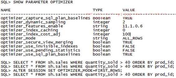 View the Exhibit exhibit2 to examine the plans available in the SQL plan baseline.