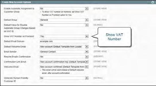 The VAT number field is always present in all shipping and billing customer addresses when viewed from the Admin, but it not mandatory.