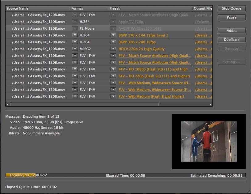 Streamlined encoding with revamped Adobe Media Encoder With the explosive growth of video on the Internet, there s been a massive shift in how people consume video entertainment.