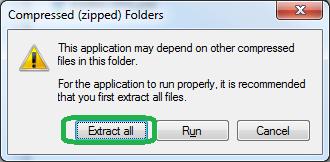 zip file on your