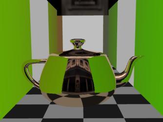The advantages of non-pinhole depth images are demonstrated in the contexts of reflection, refraction, relief texture mapping, and ambient occlusion (also see accompanying video).