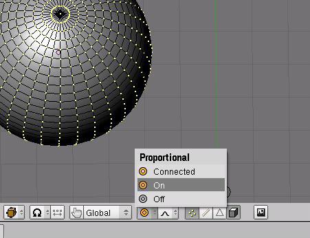 Chapter 3- Creating & Editing Objects Proportional Vertex Editing: Proportional Vertex Editing is used to create a flow in the shape when editing vertices.