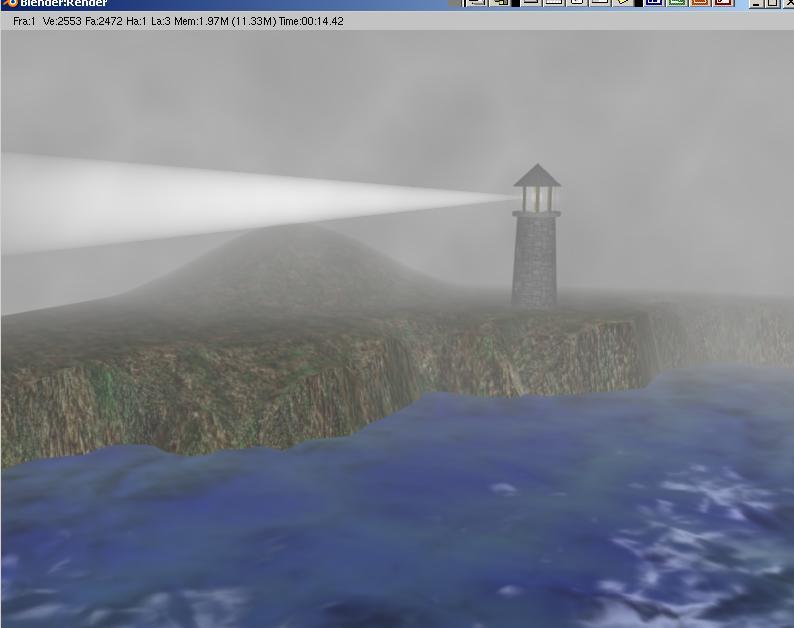 Basic Editing- Landscape and Lighthouse Over the next several chapters, we will be developing a nice landscape scene in an effort to build your Blender skills while you become more comfortable with