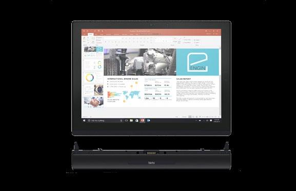 with TrackPoint Detachable upgrade modules FULL-FEATURED PC PERFORMANCE IN A TABLET The ThinkPad X1 Tablet was designed for mobile users who need the lightness of a tablet and the performance of a PC
