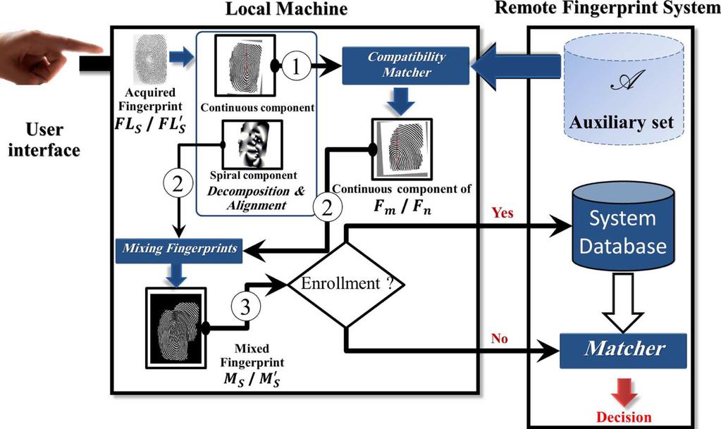 IEEE TRANSACTIONS ON INFORMATION FORENSICS AND SECURITY, VOL. 8, NO. 1, JANUARY 2013 261 Fig. 2. Schematic protocol to protect the privacy of a fingerprint image by utilizing the proposed approach.