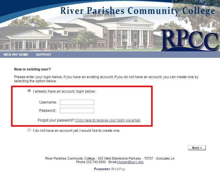Student Printing at RPCC LOGIN TO YOUR ACCOUNT Using a web browser, go to: RPCC