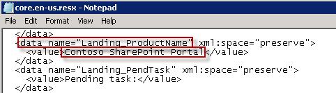 3. Find the attribute data name="landing_prductname" and mdify the value DcAve Gvernance Autmatin t yur desired prduct name.