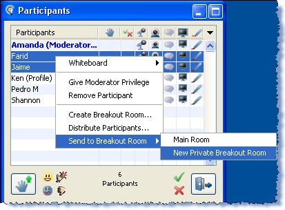 Breakout Rooms Quick Reference Guide for Moderators Moderators can create Breakout Rooms in Elluminate Live!