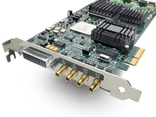 Models: 3 and 3X Chapter 1: Introduction Overview The AJA KONA 3 brings the highest quality to SD, HD, Dual Link HD and 2K film resolutions to Apple PCI-Express and PCI-X computers.