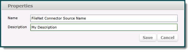A Source must be assigned to an Instruction Set before documents can be rendered. To Configure a FileNet Source: 1. Click the Sources button on the System Settings Page. 2.
