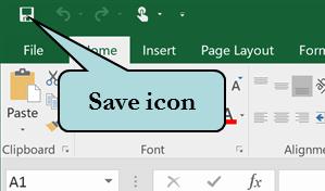 LESSON 1 EXCEL BASICS 1.6 Saving a New Workbook In this lesson, you will learn how to save a workbook.