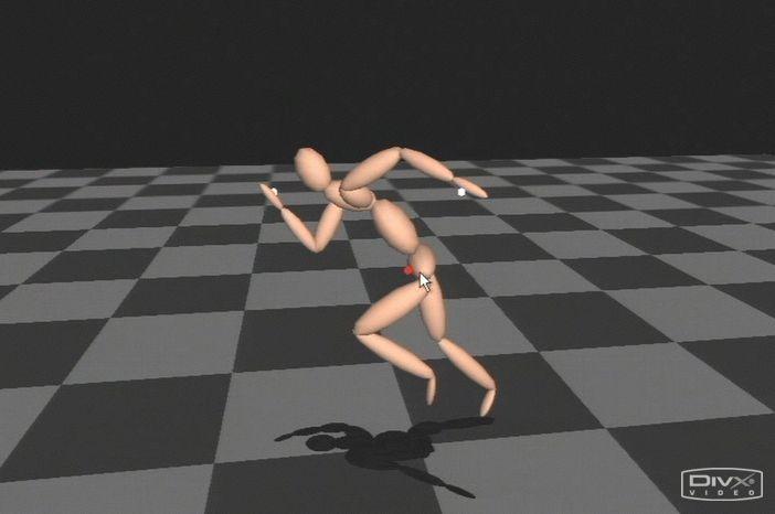 Inverse Kinematics (1) Goal: Compute a human body pose from a set of constraints.