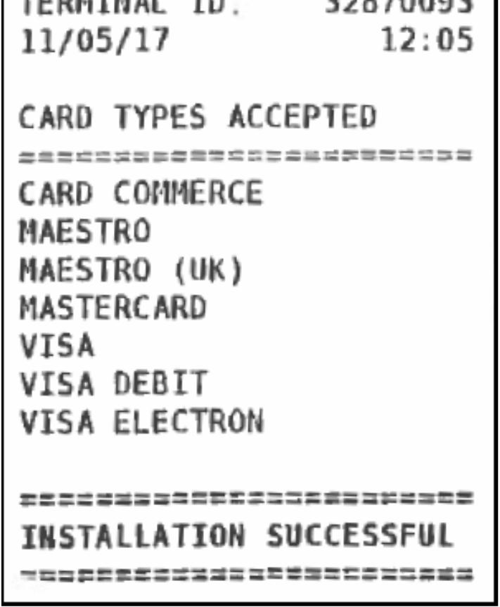 Self-Install Receipt Page 55