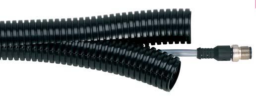 WST Split corrugated conduit Type Order No. Internal External Fits for Dimensions Ring diameter diameter length* The WST is split and two piece corrugated conduit.