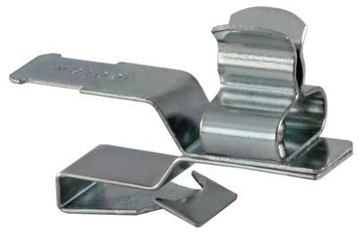 PFKZ SKL EMC Shield clamps Secure grip on metal sheets due to mounting claws Type Order No. Shield diameter PU PFKZ SKL - Type A (for wall/sheet thickness 1.5-2.