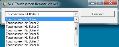 Technical Instructions Remote Monitoring SCC Remote Viewer Applies To: All (Software Version 17A1+) Introduction Remote monitoring of a touchscreen is possible using a Windows PC or tablet.