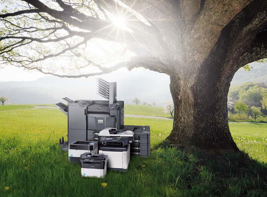 LASER PRINTERS AND MULTIFUNCTIONALS ECOSYS stands for ECOnomy, ECOlogy and SYStem printing. This concept is unique to KYOCERA and is based on our ceramics technology expertise.