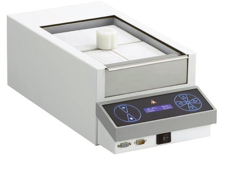 STEM RS9000 Heater/Shaker Reaction Station The RS 9000 Heater/Shaker Reaction Station can be used within a robotic workstation or as a stand-alone apparatus in the lab.