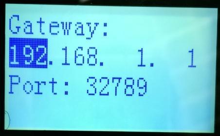 Gateway: 192.168.1.1 This is the default gateway of the Keyboard.