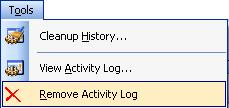 5.11. How to remove a task history item To remove a task history item: Select item from Task History pane. Click Remove from SPListX main screen.