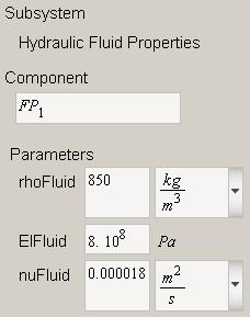 1 Basic Hydraulic Blocks Hydraulic Fluid Properties All hydraulic models need a Hydraulic Fluid Properties block.