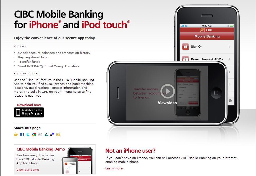 channel platform - WAP evolving to Rich client solutions for iphone for