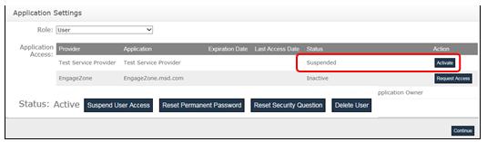 Locate the user and access the profile page (as detailed above). 2. The Org Admin can Reset Permanent Password and Reset Security Question.
