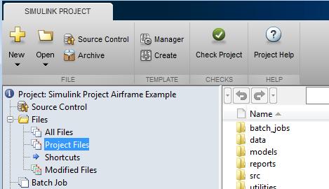 Archived Projects Share projects outside the source control system Export the current project as