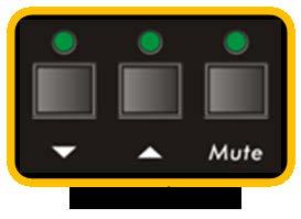 The control is made by the Input Select pushbuttons located on the top of the unit: Select input 1 to switch to
