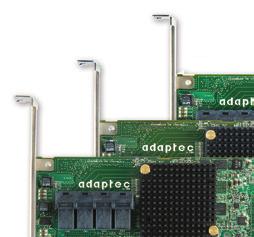 Adaptec Series 7 SAS/SATA RAID Adapters PCIe Gen3 family of high port count 6Gb/s solutions with game-changing performance Introduction Business and consumer demand for fast and reliable access to